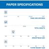 imageHammermill Printer Paper 20 lb Copy Paper 85 x 11  6 Packs 2400 Sheets  92 Bright Made in the USA1 Pack  Small  400 Sheets