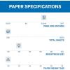 imageHammermill Printer Paper 20 lb Copy Paper 85 x 11  6 Packs 2400 Sheets  92 Bright Made in the USA1 Ream  500 Sheets