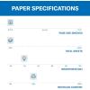 imageHammermill Printer Paper Great White 30 Recycled Paper 85 x 111 Ream 500 Sheets  92 Bright Made in the USA 0867101 Ream  500 Sheets