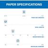 imageHammermill Printer Paper Great White 30 Recycled Paper 85 x 111 Ream 500 Sheets  92 Bright Made in the USA 0867101 Ream  500 Sheets