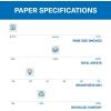 imageHammermill Printer Paper Great White 30 Recycled Paper 85 x 111 Ream 500 Sheets  92 Bright Made in the USA 08671010 Ream  5000 Sheets