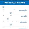 imageHammermill Printer Paper Great White 30 Recycled Paper 85 x 111 Ream 500 Sheets  92 Bright Made in the USA 0867103 Ream  1500 Sheets