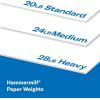 imageHammermill Printer Paper Tidal 20 lb Copy Paper 85 x 111 Ream 500 Sheets  92 Bright Made in the USA1 Ream  500 Sheets