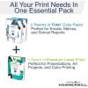 imageHammermill Printer Paper Tidal 20 lb Copy Paper 85 x 111 Ream 500 Sheets  92 Bright Made in the USA3 Ream  1500 Sheets