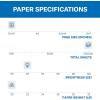 imageHammermill Printer Paper Tidal 20 lb Copy Paper 85 x 111 Ream 500 Sheets  92 Bright Made in the USAPallet Express Pack  200K Sheets
