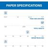 imageHammermill A4 Paper Fore Multipurpose 20 lb Printer Paper  10 Ream 5000 Sheets  96 Bright Made in the USA 103036C10 Ream  5000 Sheets