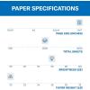 imageHammermill A4 Paper Fore Multipurpose 20 lb Printer Paper  10 Ream 5000 Sheets  96 Bright Made in the USA 103036C5 Ream  2500 Sheets