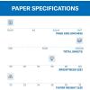 imageHammermill A4 Paper Fore Multipurpose 20 lb Printer Paper  10 Ream 5000 Sheets  96 Bright Made in the USA 103036CPallet  200k Sheets