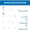 imageHammermill Cardstock Premium Color Copy 100 lb 85x11  1 Pack 250 Sheets  100 Bright Made in the USA Card Stock 120024R White1 Pack  250 Sheets