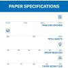 imageHammermill Cardstock Premium Color Copy 100 lb 85x11  1 Pack 250 Sheets  100 Bright Made in the USA Card Stock 120024R White1 Pack  250 Sheets