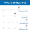 imageHammermill Cardstock Premium Color Copy 100 lb 85x11  1 Pack 250 Sheets  100 Bright Made in the USA Card Stock 120024R White3 Pack  750 Sheets