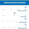 imageHammermill Cardstock Premium Color Copy 100 lb 85x11  1 Pack 250 Sheets  100 Bright Made in the USA Card Stock 120024R White3 Pack  750 Sheets