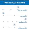 imageHammermill Cardstock Premium Color Copy Cover 80 lb 85 x 118 Pack 2000 Sheets  100 Bright Made in the USA Card Stock 120023C1 Pack  250 Sheets