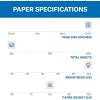 imageHammermill Cardstock Premium Color Copy Cover 80 lb 85 x 118 Pack 2000 Sheets  100 Bright Made in the USA Card Stock 120023C1 Pack  250 Sheets