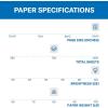 imageHammermill Cardstock Premium Color Copy Cover 80 lb 85 x 118 Pack 2000 Sheets  100 Bright Made in the USA Card Stock 120023C3 Pack  750 Sheets