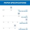 imageHammermill Cardstock Premium Color Copy Cover 80 lb 85 x 118 Pack 2000 Sheets  100 Bright Made in the USA Card Stock 120023C4 Pack  1000 Sheets