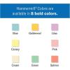 imageHammermill Colored Paper 20 lb Blue Printer Paper 85 x 111 Ream 500 Sheets  Made in the USA Pastel Paper 103309RBlue
