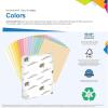 imageHammermill Colored Paper 20 lb Blue Printer Paper 85 x 111 Ream 500 Sheets  Made in the USA Pastel Paper 103309RBlue