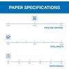 imageHammermill Colored Paper 20 lb Blue Printer Paper 85 x 111 Ream 500 Sheets  Made in the USA Pastel Paper 103309RCanary
