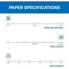 imageHammermill Colored Paper 20 lb Blue Printer Paper 85 x 111 Ream 500 Sheets  Made in the USA Pastel Paper 103309RGoldenrod