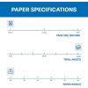 imageHammermill Colored Paper 20 lb Blue Printer Paper 85 x 111 Ream 500 Sheets  Made in the USA Pastel Paper 103309RGoldenrod