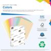 imageHammermill Colored Paper 20 lb Blue Printer Paper 85 x 111 Ream 500 Sheets  Made in the USA Pastel Paper 103309RGray