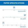 imageHammermill Colored Paper 20 lb Blue Printer Paper 85 x 111 Ream 500 Sheets  Made in the USA Pastel Paper 103309RGreen
