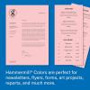 imageHammermill Colored Paper 20 lb Blue Printer Paper 85 x 111 Ream 500 Sheets  Made in the USA Pastel Paper 103309RPink