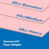 imageHammermill Colored Paper 20 lb Blue Printer Paper 85 x 111 Ream 500 Sheets  Made in the USA Pastel Paper 103309RPink