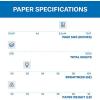 imageHammermill Printer Paper 20 lb Copy Paper 85 x 11  10 Ream 5000 Sheets  92 Bright Made in the USA1 Ream  500 Sheets