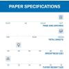 imageHammermill Printer Paper 20 lb Copy Paper 85 x 11  10 Ream 5000 Sheets  92 Bright Made in the USA11x17 Pallet  5 Ream 100K Sheets
