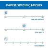 imageHammermill Printer Paper 20 lb Copy Paper 85 x 11  10 Ream 5000 Sheets  92 Bright Made in the USA5 Ream  85x11 2500 Sheets