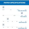 imageHammermill Printer Paper 20 lb Copy Paper 85 x 11  10 Ream 5000 Sheets  92 Bright Made in the USA8 Ream  85x11  4000 Sheets