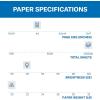 imageHammermill Printer Paper 20 lb Copy Paper 85 x 11  10 Ream 5000 Sheets  92 Bright Made in the USAA4  10 Ream Pallet  200K Sheets