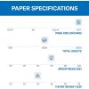 imageHammermill Printer Paper Fore Multipurpose 24 lb Copy Paper 85 x 11  10 Ream 5000 Sheets  96 Bright Made in the USA 103283C5 Ream  2500 Sheets