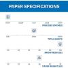 imageHammermill Printer Paper Premium Color 28 lb Copy Paper 85 x 11  5 Ream 2500 Sheets  100 Bright Made in the USA 102450C WhiteLetter 85x11