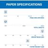 imageHammermill Printer Paper Premium Color 28 lb Copy Paper 85 x 11  5 Ream 2500 Sheets  100 Bright Made in the USA 102450C WhiteLetter 85x11
