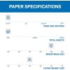 imageHammermill Printer Paper Premium Laser Print 24 lb 85 x 115 Ream 2500 Sheets  98 Bright Made in the USA 104640C1 Ream  500 Sheets Pack of 2