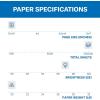 imageHammermill Printer Paper Premium Multipurpose Paper 24 lb 85 x 11  5 Ream 2500 Sheets  97 Bright Made in the USA 105810CPallet  200k Sheets