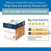 imageHammermill Printer Paper Premium Multipurpose Paper 24 lb 85 x 11  5 Ream 2500 Sheets  97 Bright Made in the USA 105810CPallet  200k Sheets