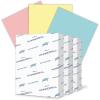 imageHammermill Colored Paper 20 lb Blue Printer Paper 85 x 111 Ream 500 Sheets  Made in the USA Pastel Paper 103309RAssortedPink Canary Blue