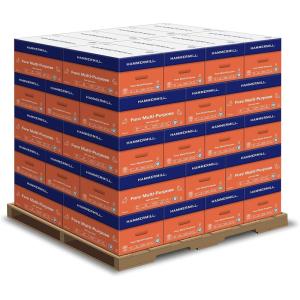 imageHammermill A4 Paper Fore Multipurpose 20 lb Printer Paper  10 Ream 5000 Sheets  96 Bright Made in the USA 103036CPallet  200k Sheets