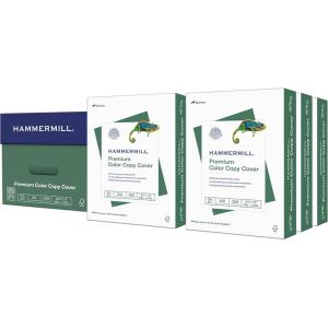 imageHammermill Cardstock Premium Color Copy 100 lb 85x11  1 Pack 250 Sheets  100 Bright Made in the USA Card Stock 120024R White6 Pack  1500 Sheets