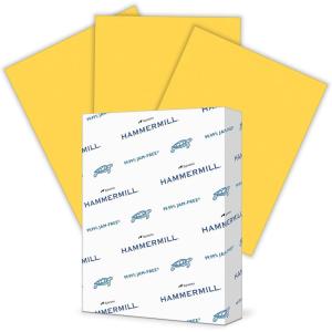 imageHammermill Colored Paper 20 lb Blue Printer Paper 85 x 111 Ream 500 Sheets  Made in the USA Pastel Paper 103309RGoldenrod