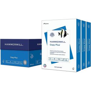imageHammermill Copy Plus 20lb Paper 85 x11 40 Case Pallet 200000 Sheets Made in USA Sustainably Sourced From American Family Tree Farms 92 Bright Acid Free Economical Printer Paper 105007P3 Ream  1500 Sheets