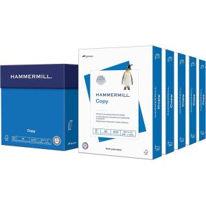 imageHammermill Printer Paper 20 lb Copy Paper 85 x 11  10 Ream 5000 Sheets  92 Bright Made in the USA5 Ream  85x11 2500 Sheets
