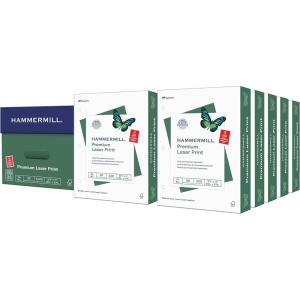 imageHammermill Printer Paper Premium Laser Print 24 lb 85 x 115 Ream 2500 Sheets  98 Bright Made in the USA 104640C10 Ream  5000 Sheets