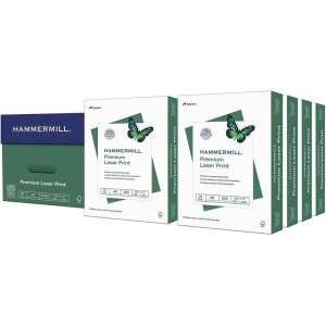 imageHammermill Printer Paper Premium Laser Print 28 lb 85 x 118 Ream 4000 Sheets  98 Bright Made in the USA 125534C28lb