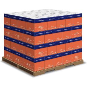 imageHammermill Printer Paper Premium Multipurpose Paper 24 lb 85 x 11  5 Ream 2500 Sheets  97 Bright Made in the USA 105810CPallet  160k Sheets